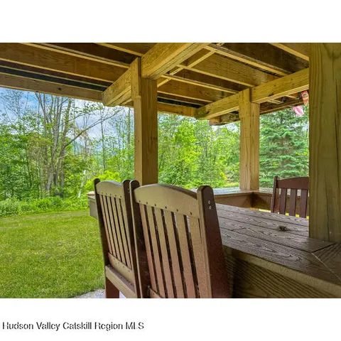 a open area with trees in the background