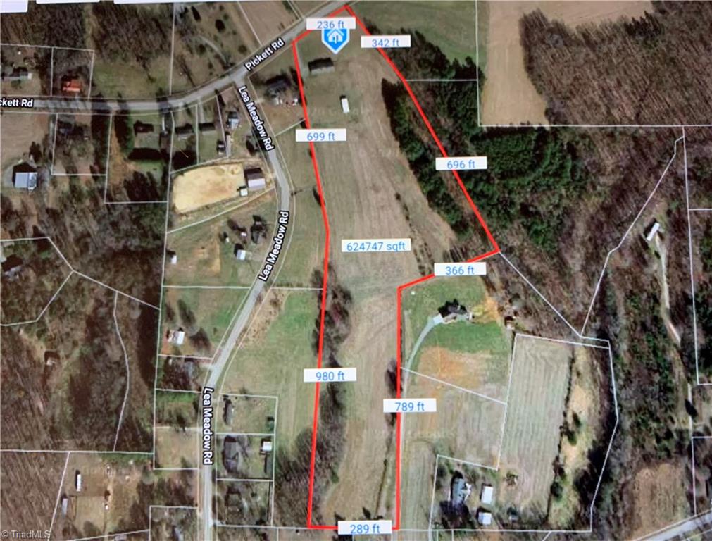 788 Pickett Road Lexington, NC 27295 - Photo 2 of 25 good level tract. Soy beans etc. Existing hay to be harvested