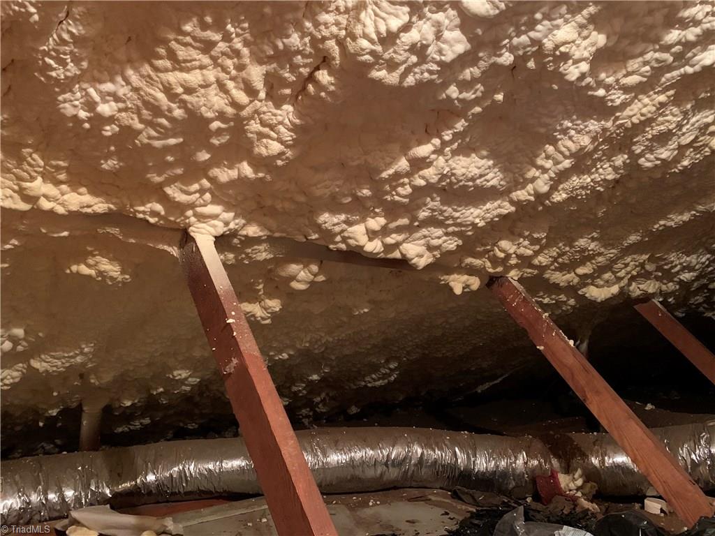 788 Pickett Road Lexington, NC 27295 - Photo 13 of 25 efficient sprayed attic insulation