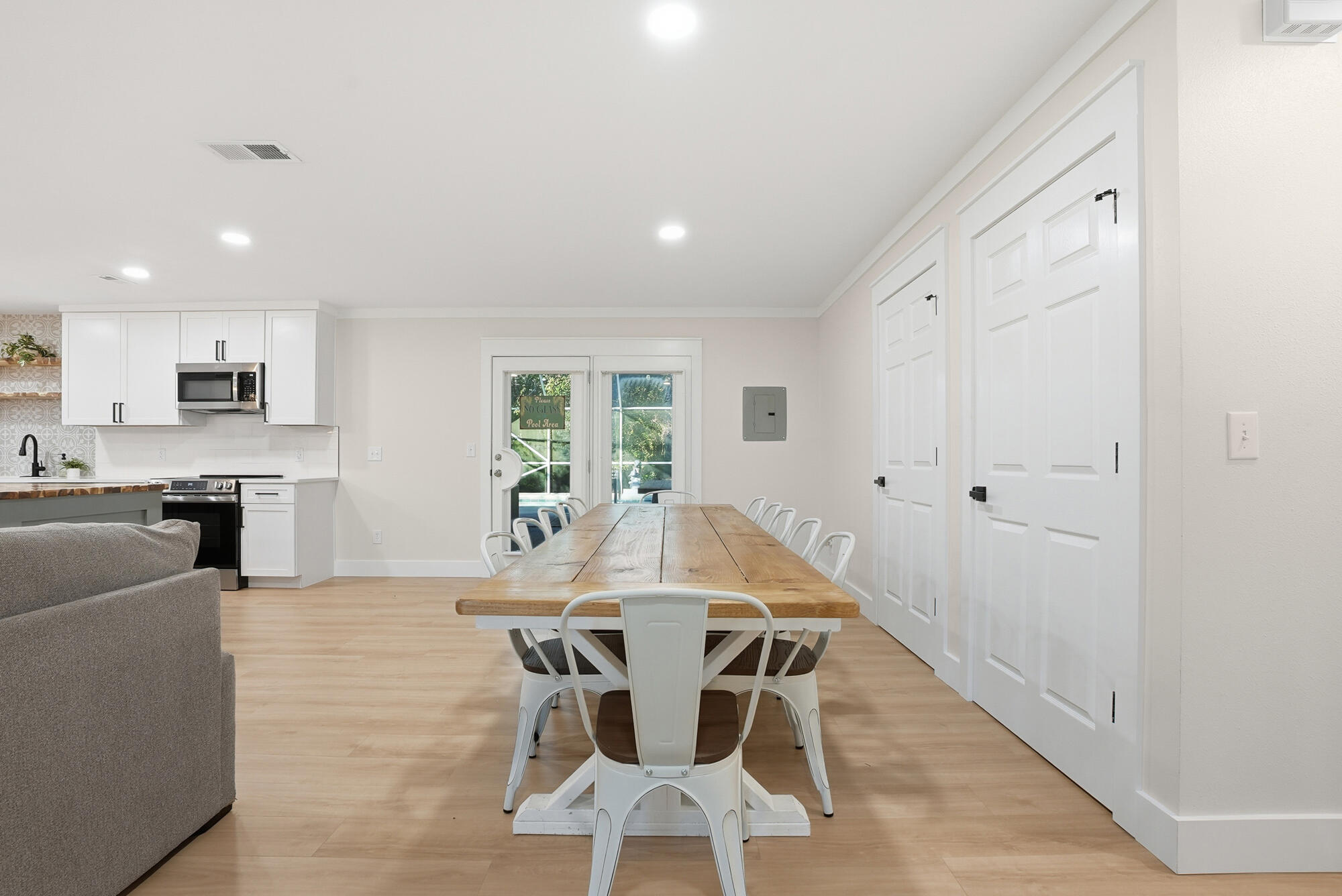 18 Initial Lane Santa Rosa Beach, FL 32459 - Photo 25 of 60 a view of a dining room with furniture and wooden floor
