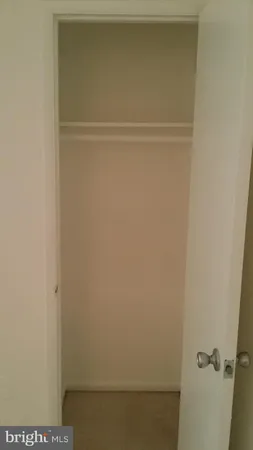 a close view of closet