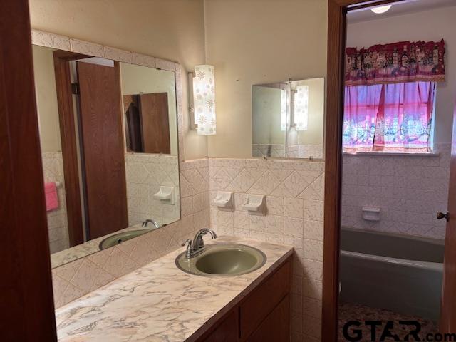152 County Road 2131 Rusk, TX 75785 - Photo 24 of 43 a bathroom with a sink and a mirror