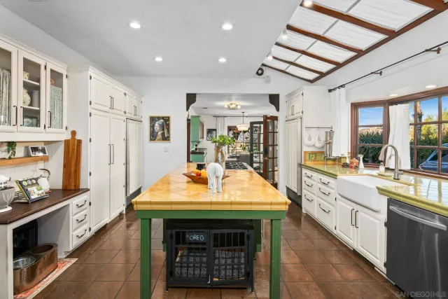 a view of a livingroom with furniture and a fireplace