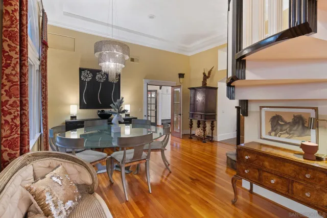 a view of a lake with a yard