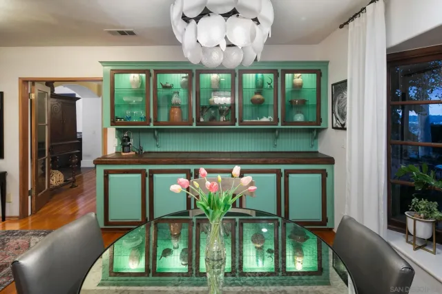 a view of a outdoor space with seating area