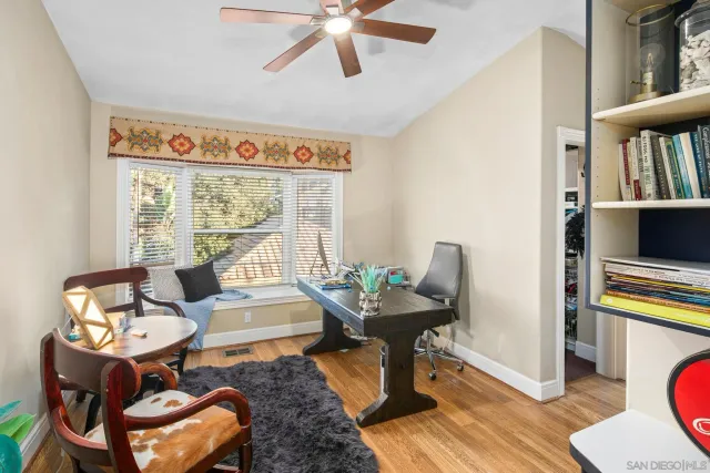 a view of road with trees