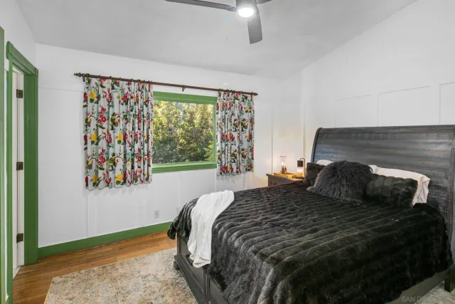 a kitchen with a table and chairs in it