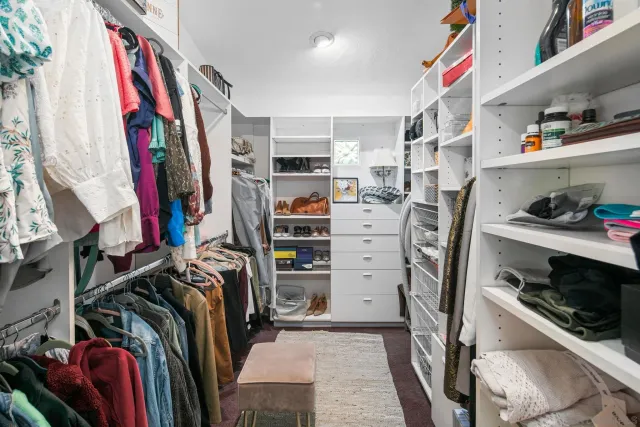 a view of a lake with trees