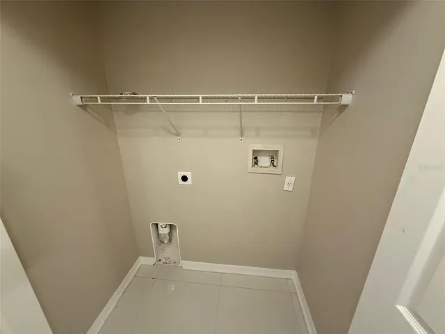 a view of empty room