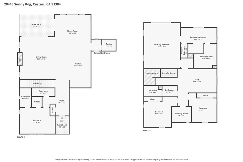 28445 Sunny Ridge Terrace Castaic, CA 91384 - Photo 74 of 74 WR Plan 7 - Floor Plan