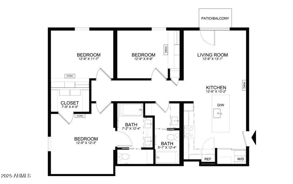 11850 West Fillmore Street, Unit 3 Avondale, AZ 85323 - Photo 20 of 20 Floor Plan