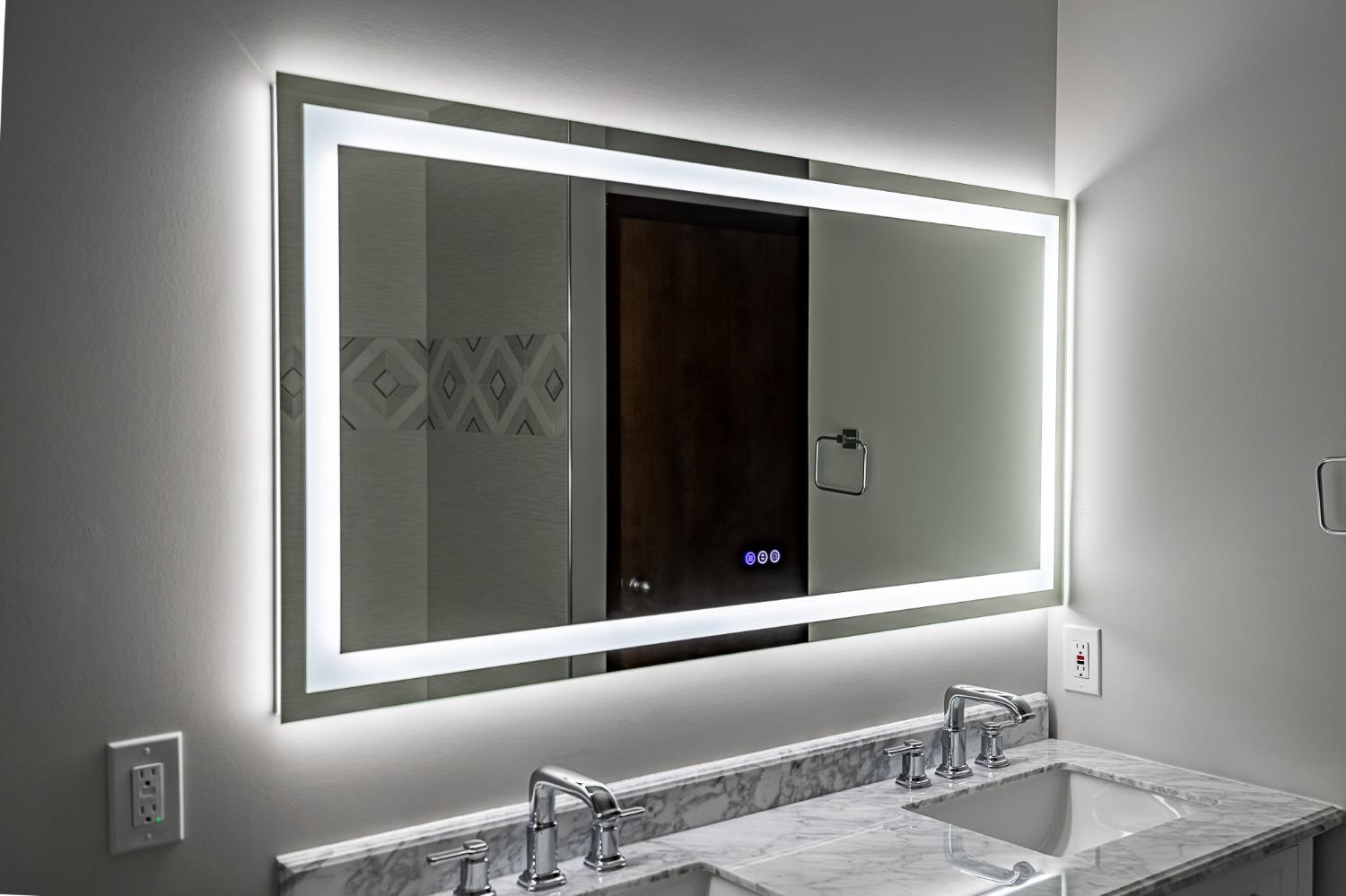 8551 Garfield Avenue Munster, IN 46321 - Photo 29 of 39 a bathroom with a sink and a mirror