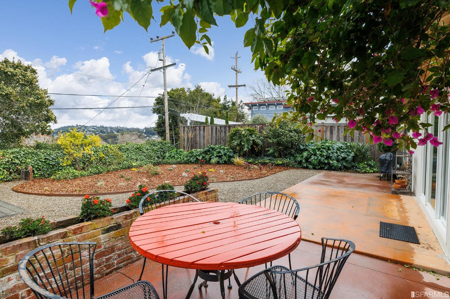 3101 Sunset Terrace San Mateo, CA 94403 - Photo 22 of 24 a swimming pool with outdoor seating and yard