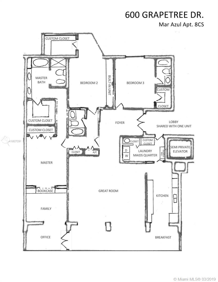 600 Grapetree Drive, Unit 8CS Key Biscayne, FL 33149 - Photo 30 of 47