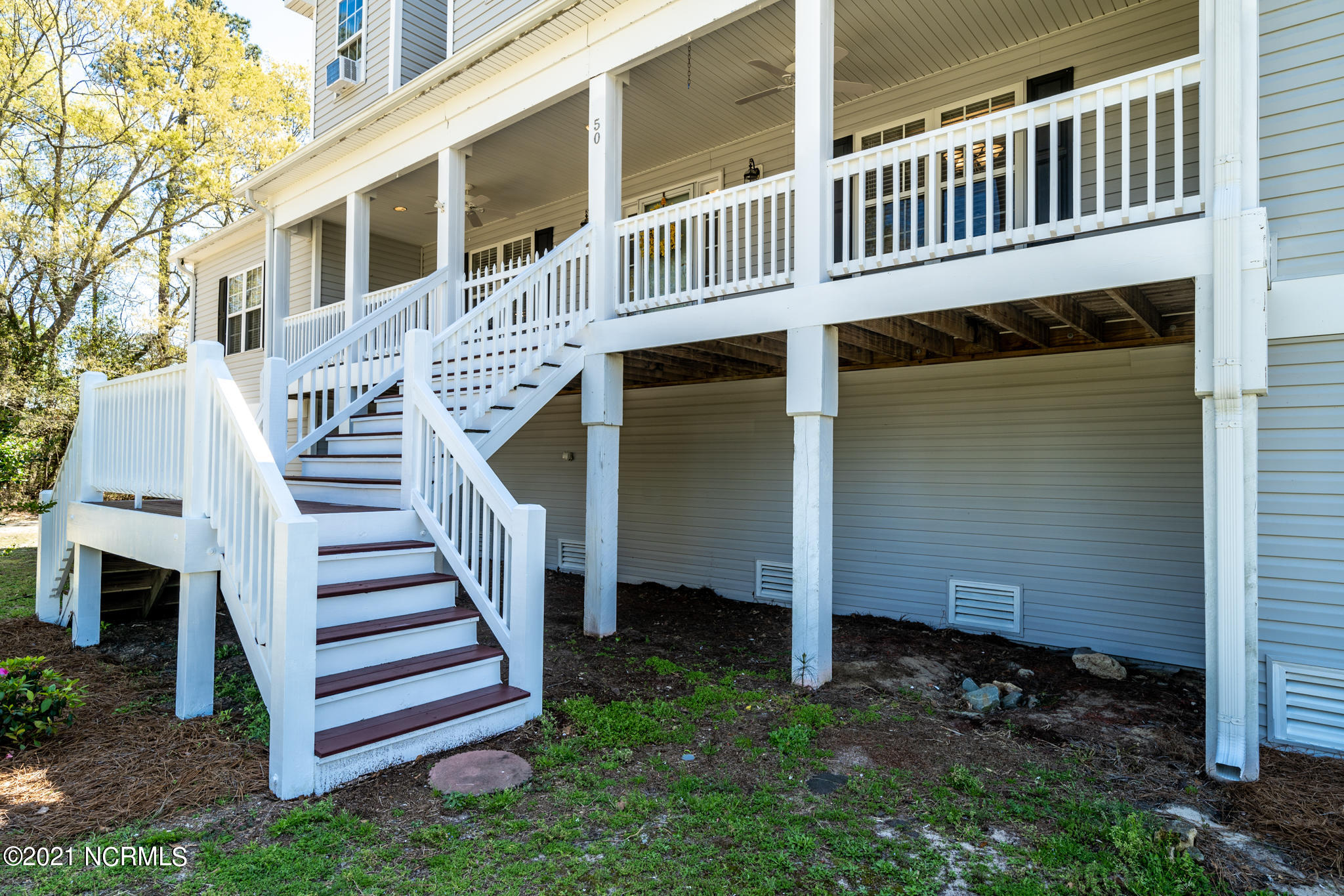 50 Tram Road Currie, NC 28435 - Photo 10 of 65 Porch and Entry Steps River Side