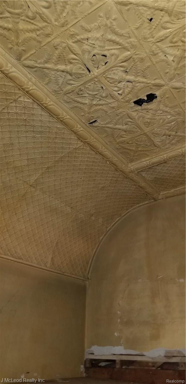 5524 Barnes Road Millington, MI 48746 - Photo 33 of 41 Ceiling in the attic! Super cool tin