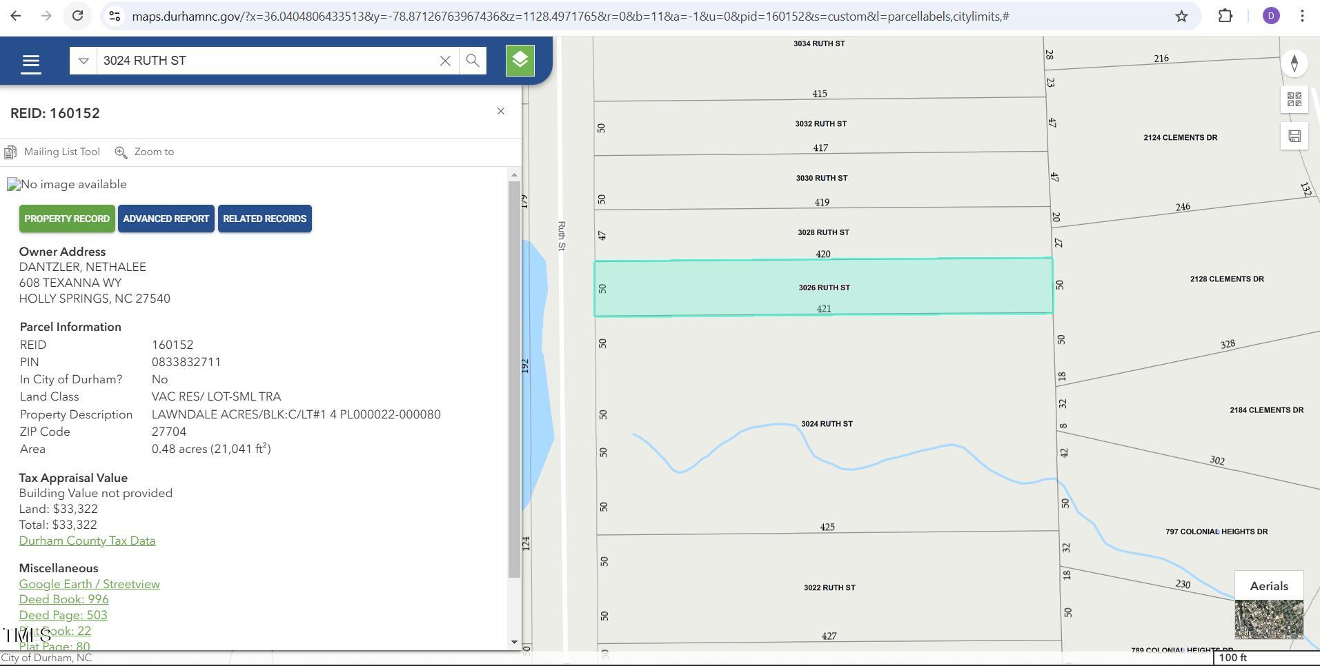 3024-3026 Ruth Street Durham, NC 27704 - Photo 9 of 11 close up of a mirror