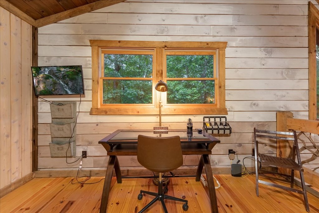 126 Brookwood Drive Blue Ridge, GA 30513 - Photo 52 of 84 a view of a dining room with furniture and window