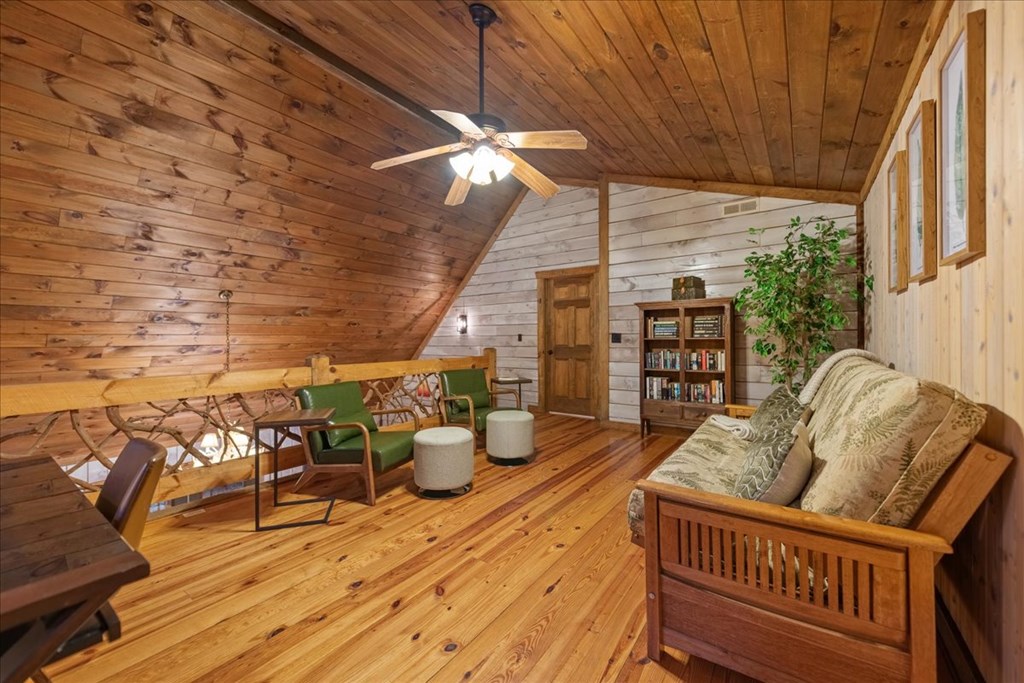 126 Brookwood Drive Blue Ridge, GA 30513 - Photo 53 of 84 a view of a chairs and table on the deck