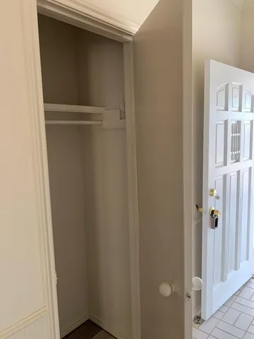 a view of closet