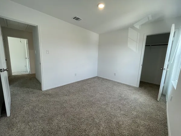 an empty room with a empty space