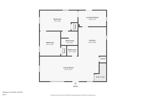 $685,000 | 2028 Jones Circle, Nashville, TN 37207