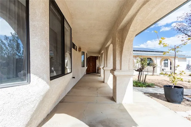 a view of a entryway front of house