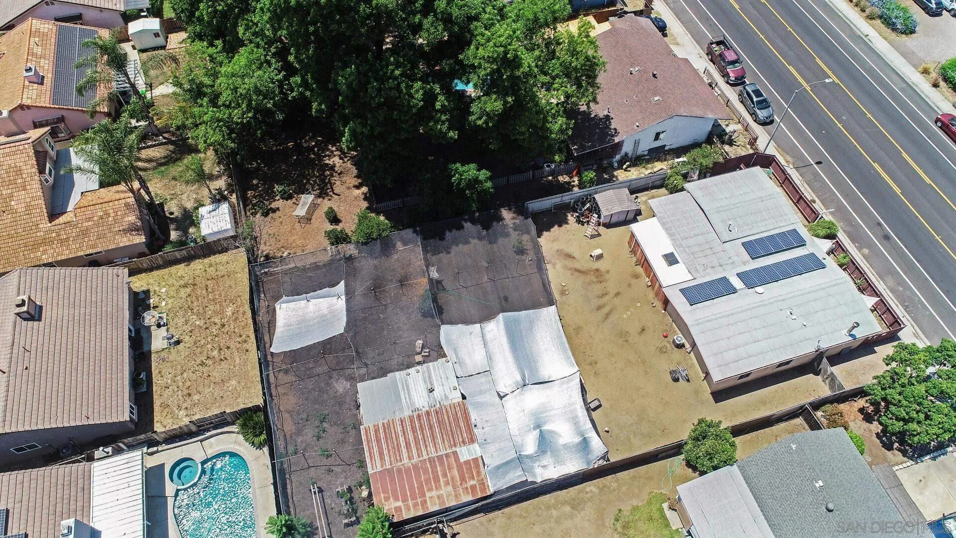 9243 Los Coches Road Lakeside, CA 92040 - Photo 30 of 30 an aerial view of a house with outdoor space