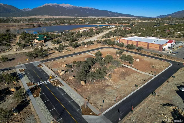 a view of a city from a terrace