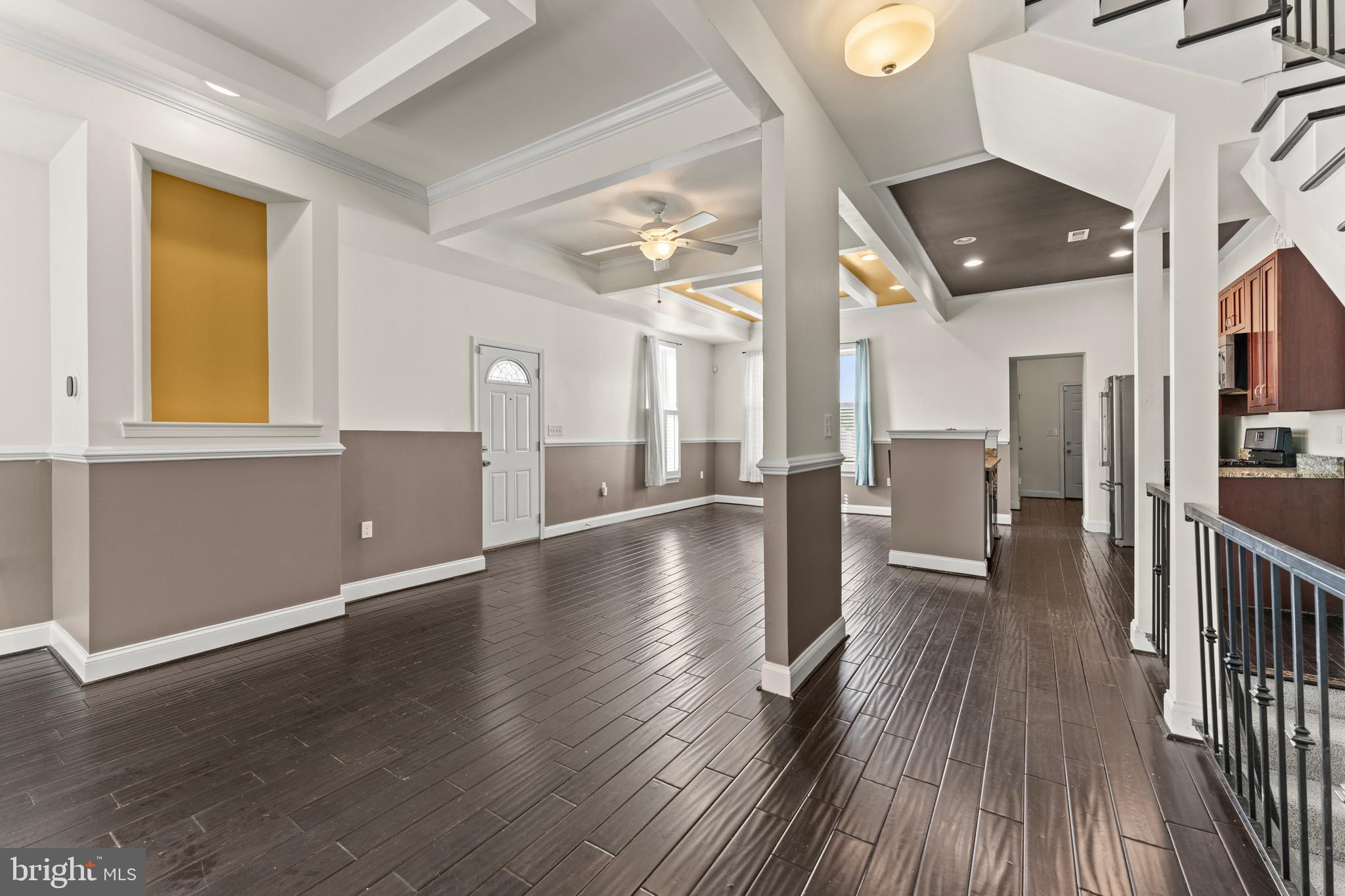 3616 Reisterstown Road Baltimore, MD 21215 - Photo 11 of 34 a view of an entryway with wooden floor