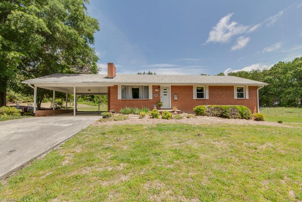 4228 Enterprise Road Lexington, NC 27295 - Photo 1 of 29 Lovely brick rancher, located on 3.75 acres just down the road from Northwest Elementary.