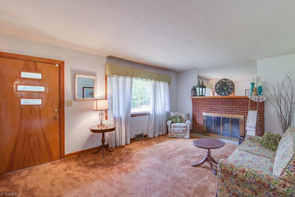 4228 Enterprise Road Lexington, NC 27295 - Photo 5 of 29 Woodburning fireplace