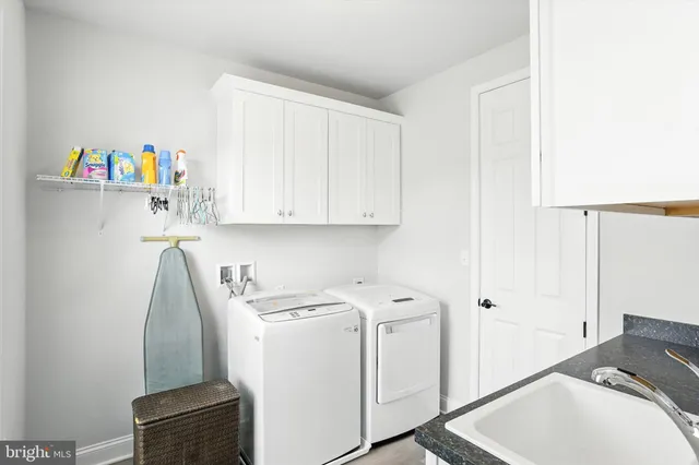 a room with storage and utility