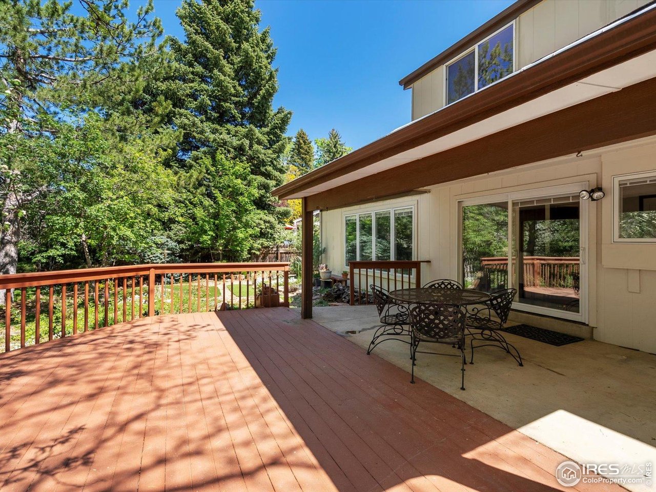 4311 Pali Way Boulder, CO 80301 - Photo 25 of 46 Back deck