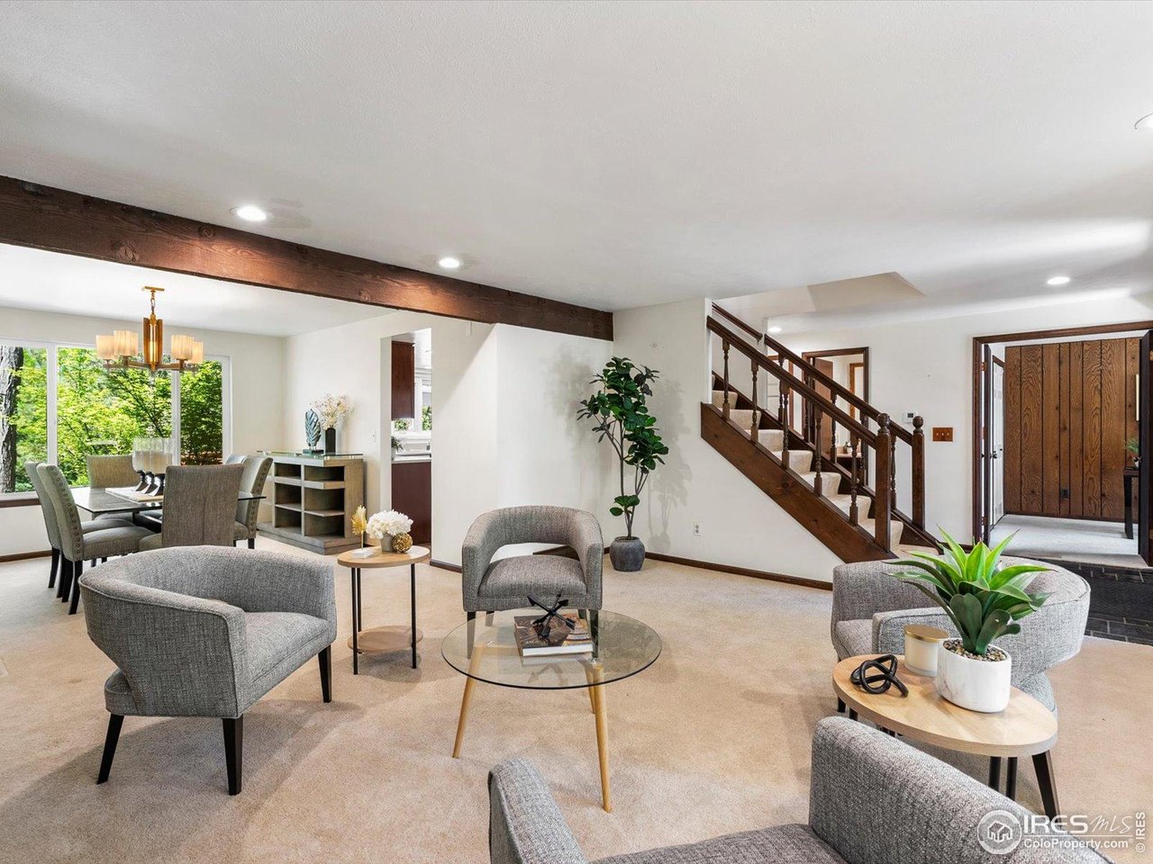 4311 Pali Way Boulder, CO 80301 - Photo 5 of 46 Front living room with view to dining room