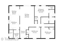 $1,550 | 3405 Dickerson Lane, Greensboro, NC 27405