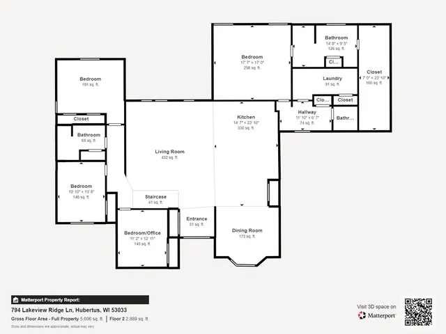 $1,195,000 | 794 Lakeview Ridge Lane, Richfield, WI 53017