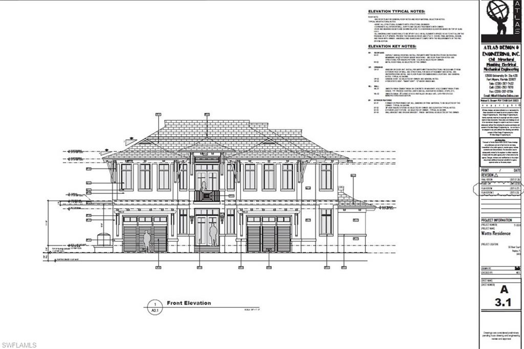 Undisclosed Address Naples, FL 34110 - Photo 13 of 15 a black and white photo of a very nice looking building
