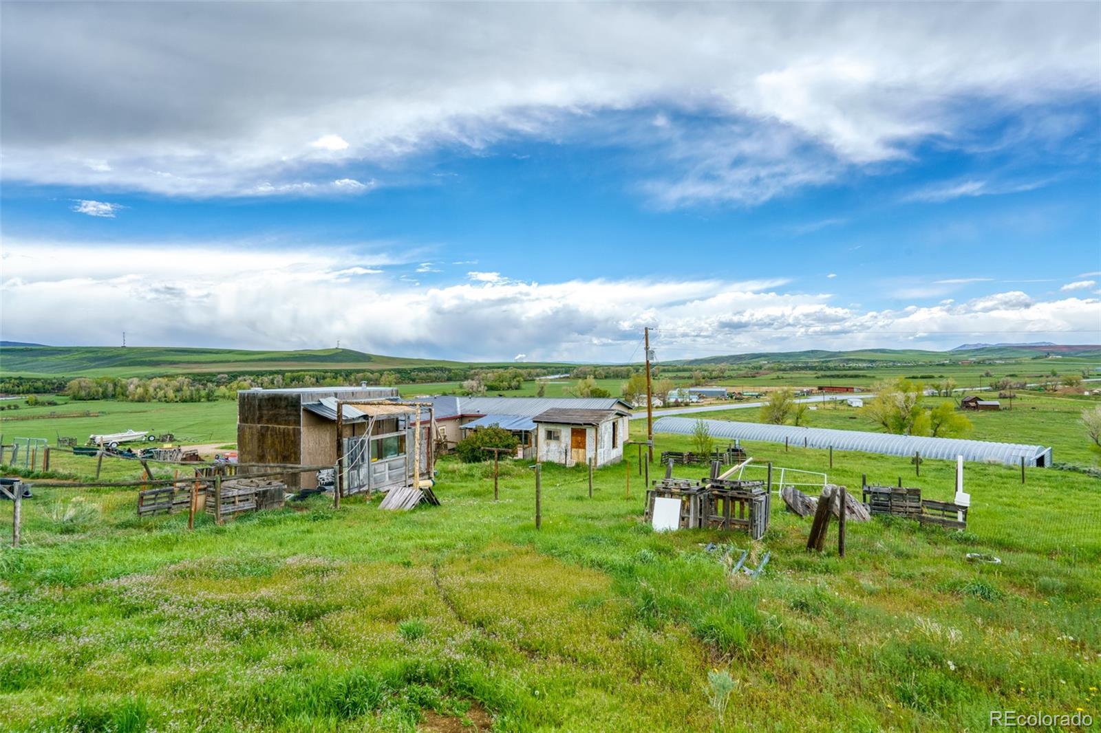 97862 E Highway Hayden, CO 81639 - Photo 19 of 30 a view of a big yard with swimming pool