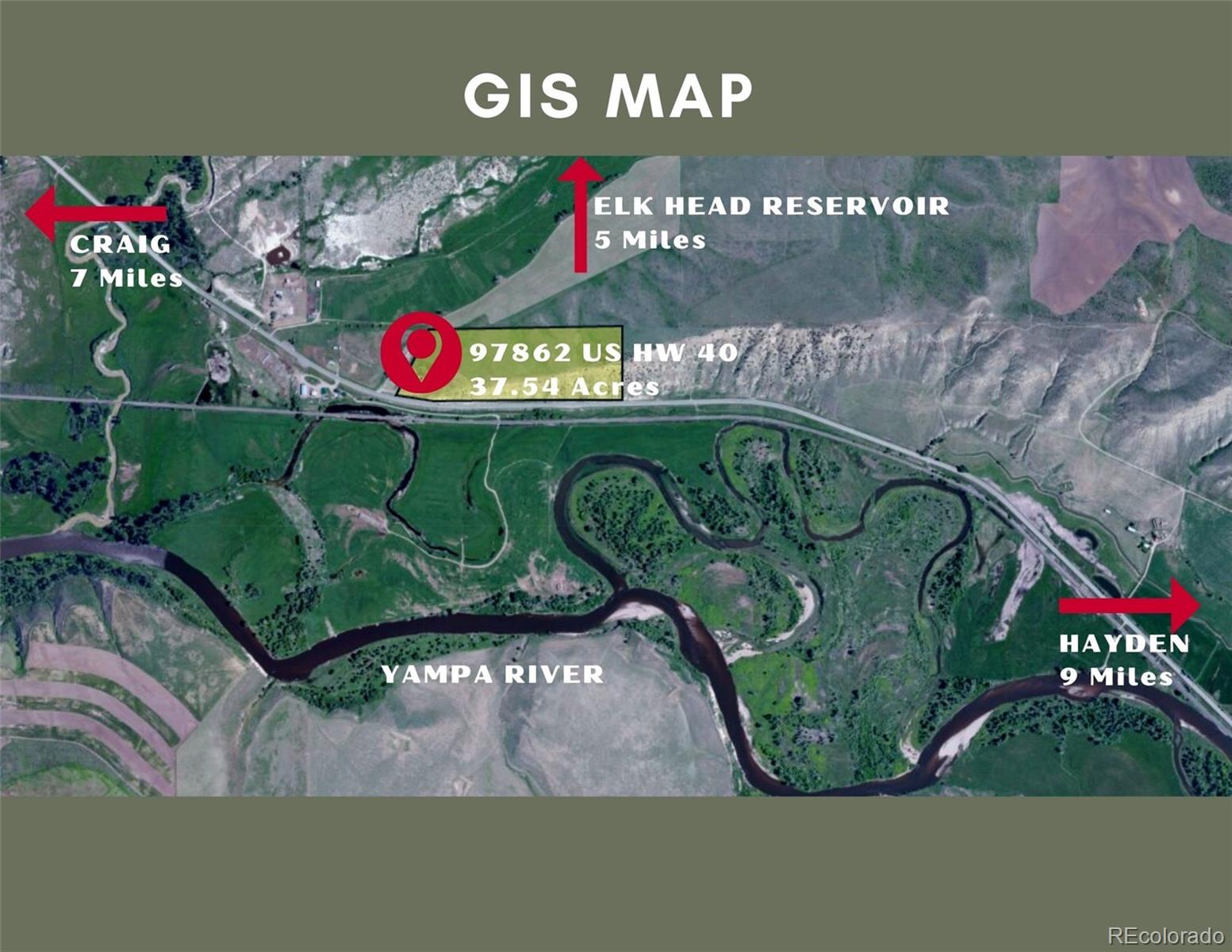 97862 E Highway Hayden, CO 81639 - Photo 27 of 30 a sign that is sitting on the side of the road