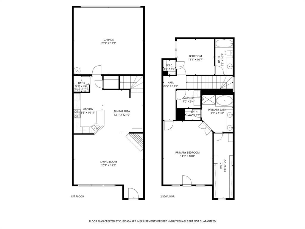 2003 Downing Street Allen, TX 75013 - Photo 39 of 40 Floorplan!