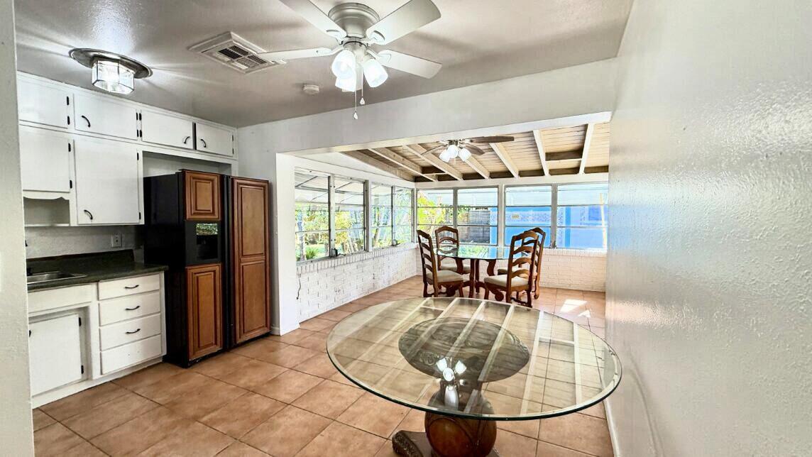 802 Lytle Street West Palm Beach, FL 33405 - Photo 14 of 29 Kitchen with Gorgeous Florida room View