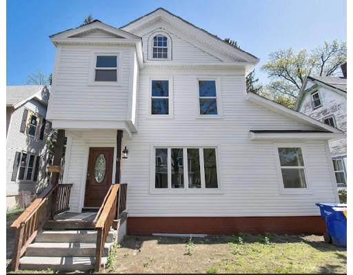a front view of house with yard