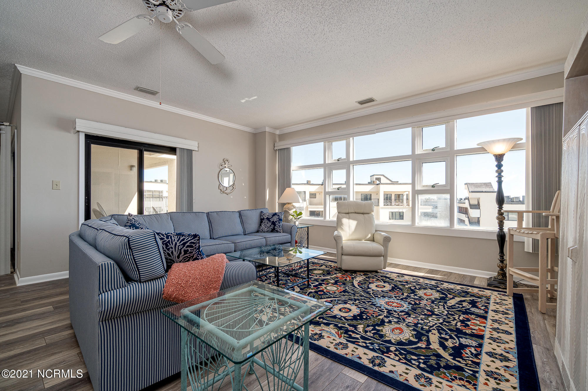 1505 Salter Path Road, Unit 605 Indian Beach, NC 28512 - Photo 11 of 65 Spacious living room w/ amazing views