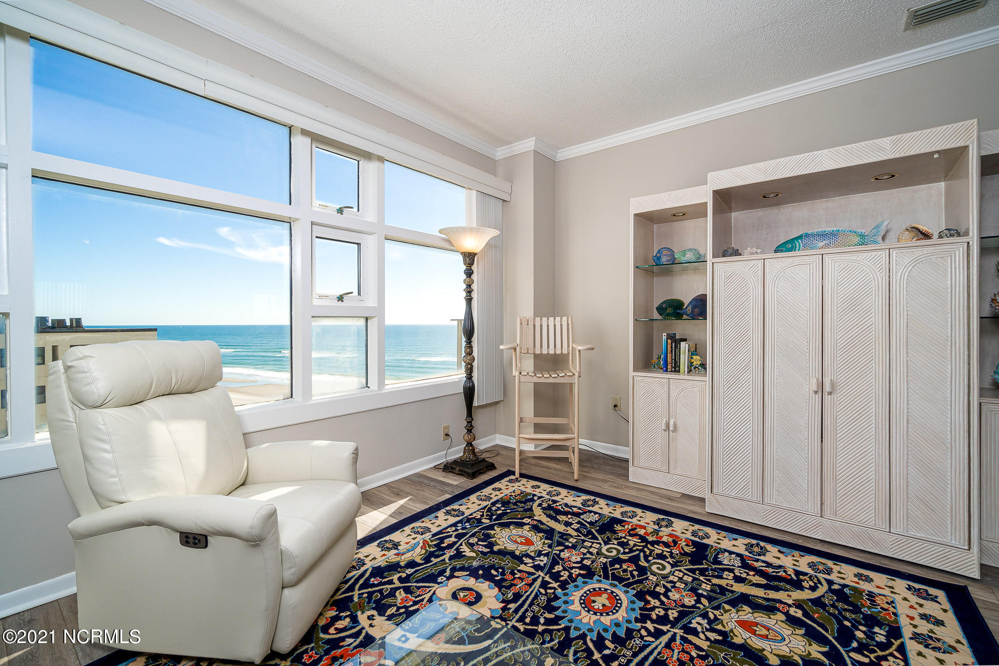 1505 Salter Path Road, Unit 605 Indian Beach, NC 28512 - Photo 12 of 65 Spacious living room w/ amazing views