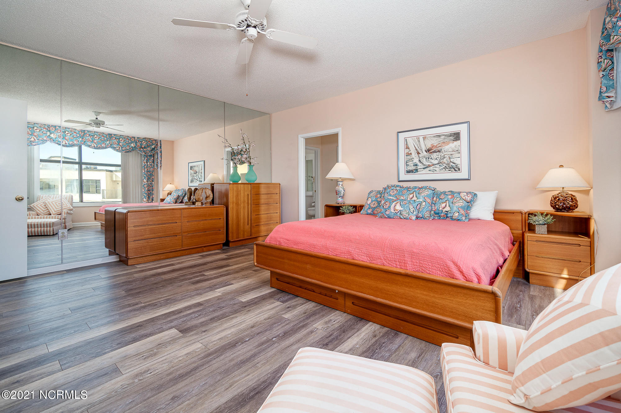 1505 Salter Path Road, Unit 605 Indian Beach, NC 28512 - Photo 26 of 65 Master BR suite w/ balcony access
