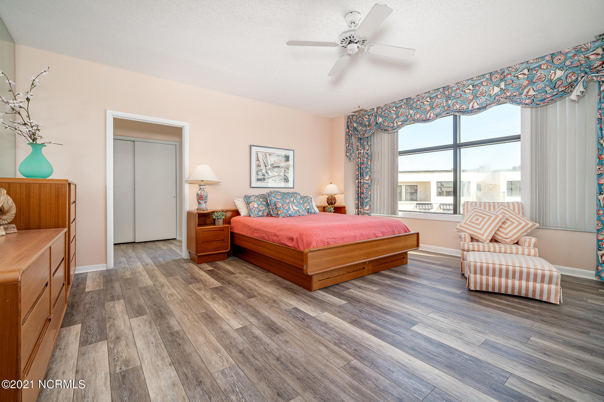 1505 Salter Path Road, Unit 605 Indian Beach, NC 28512 - Photo 27 of 65 Master BR suite w/ balcony access