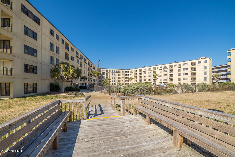 1505 Salter Path Road, Unit 605 Indian Beach, NC 28512 - Photo 54 of 65 Private Boardwalk to Ocean