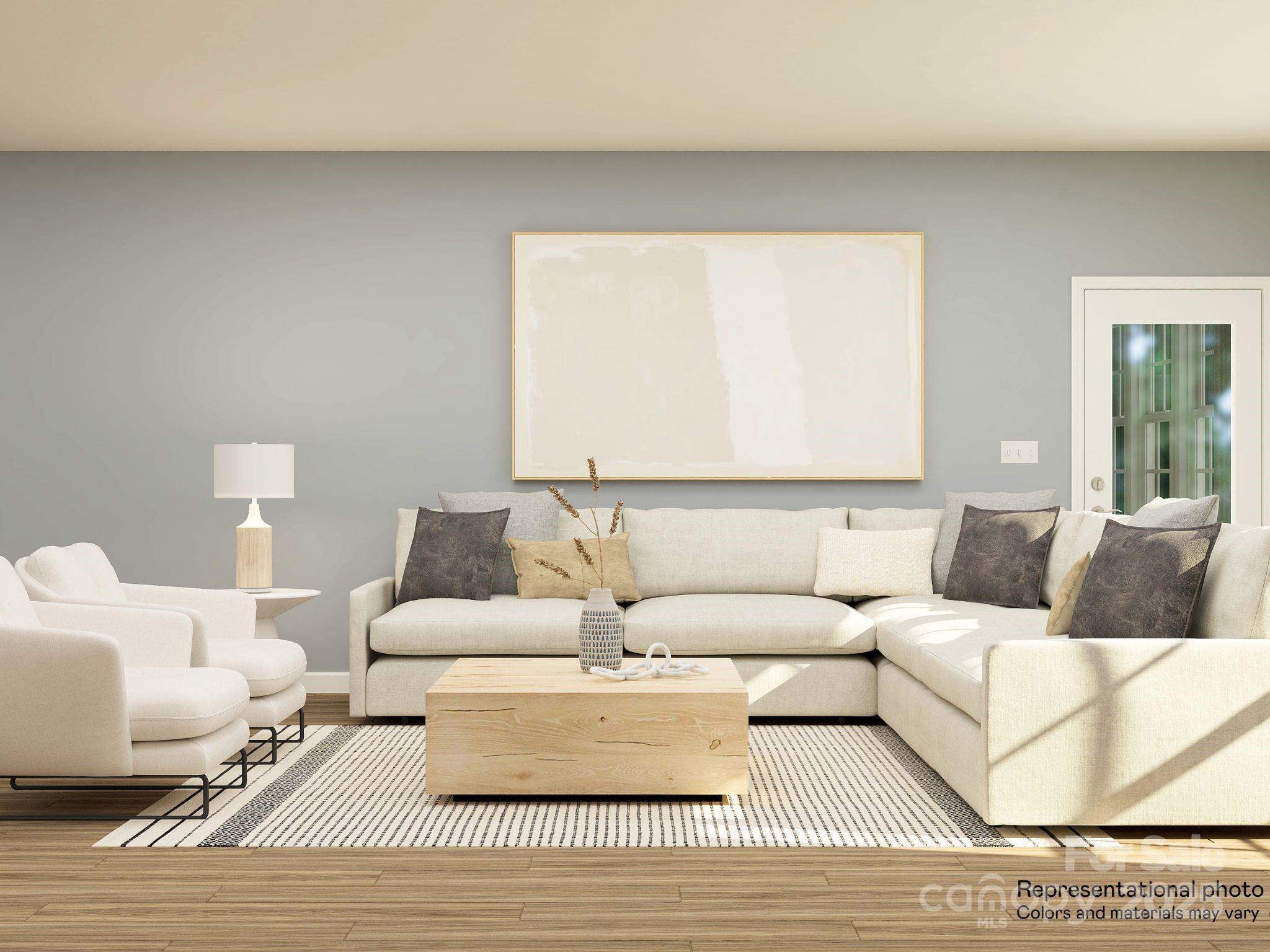 4122 Camden Gln Road Lancaster, SC 29720 - Photo 15 of 26 a living room with furniture and a large window