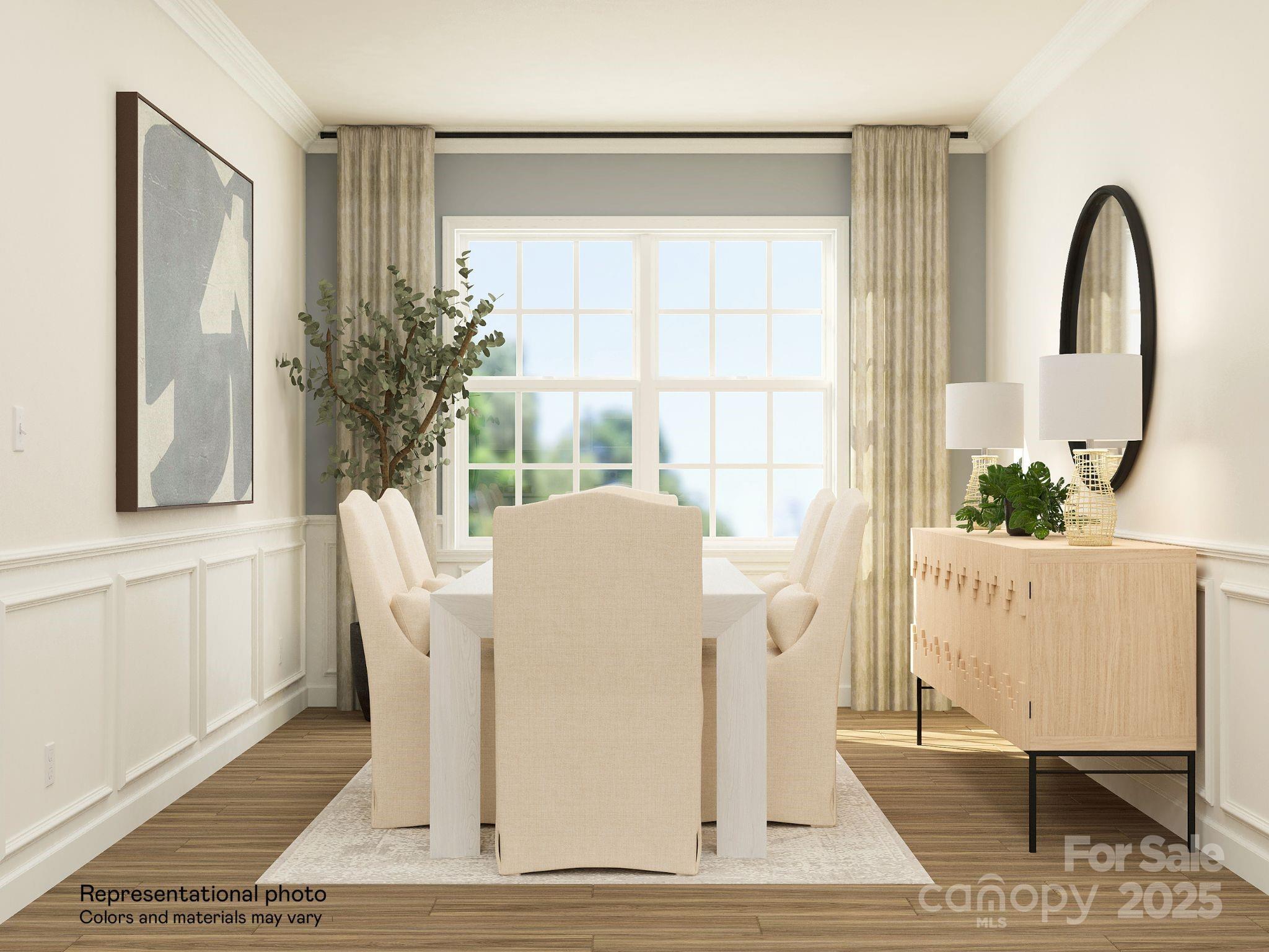 4122 Camden Gln Road Lancaster, SC 29720 - Photo 7 of 26 a view of a dining room with furniture and window